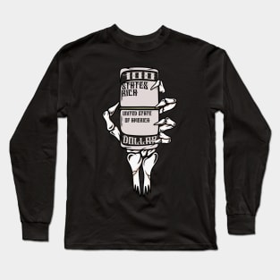 Money and skull Long Sleeve T-Shirt